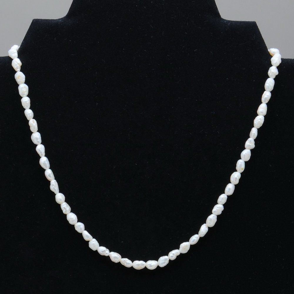 Freshwater Pearl Nugget Necklace with 14K Golf Filled clasp